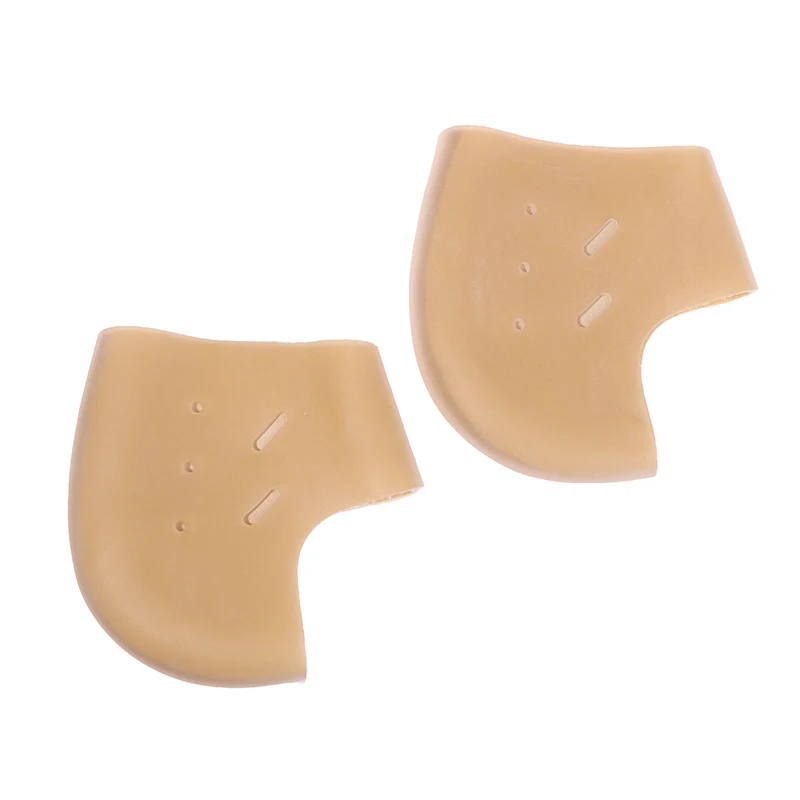 

2Pcs Silicone Feet Care Socks Moisturizing Gel Heel Thin Socks with Hole Cracked Foot Skin Care Protectors Foot Care Tool