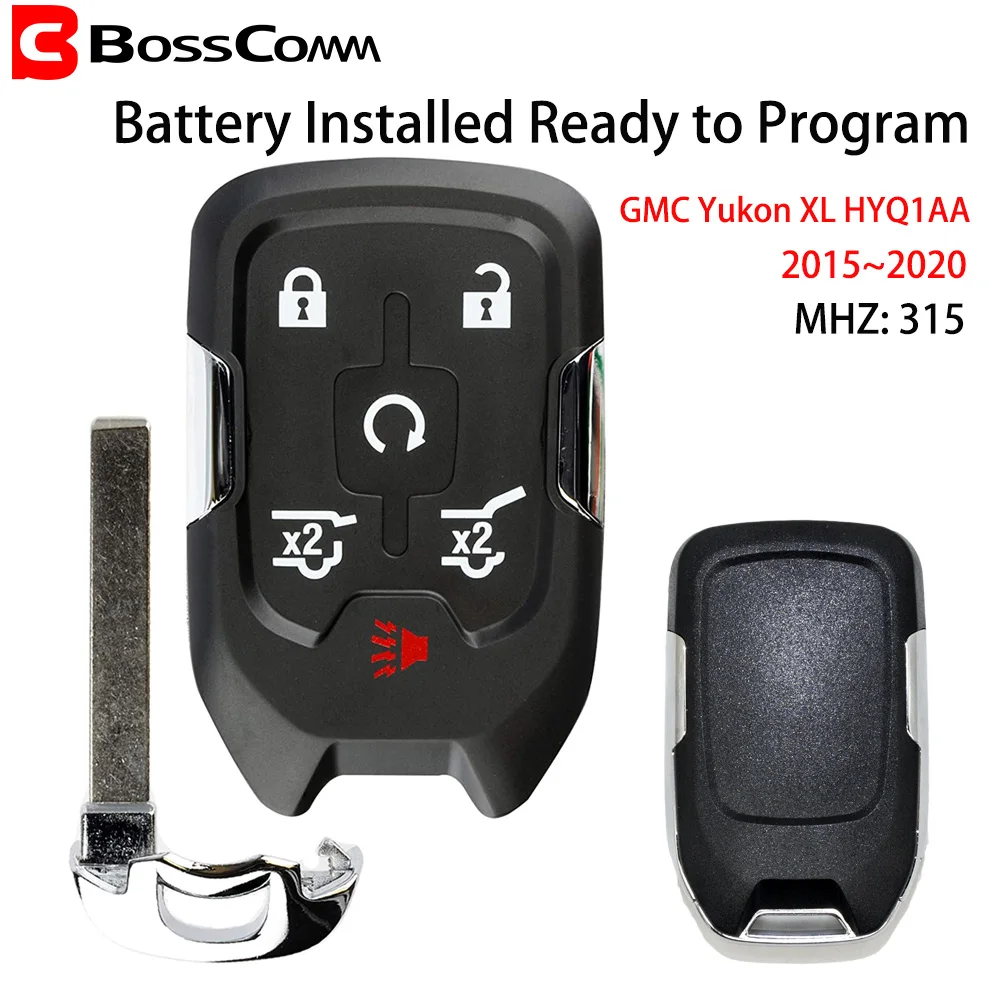 Bosscomm для 2015 2016 2017 2018 2019 2020 GMC Yukon XL Smart Prox Брелок дистанционного управления HYQ1AA