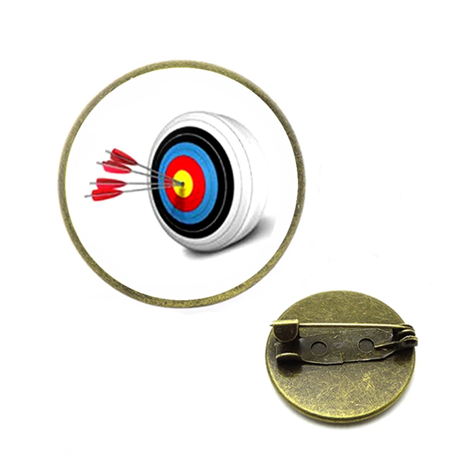 Я люблю броши посвященные стрельбе из лука простые трендовые мужские и женские