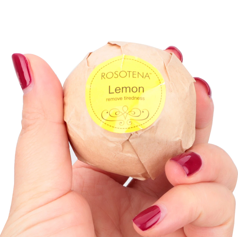 

Relieve Fatigue Body Oil Moisturizing Bath Ball 6 piece/Box Natural Bubble Bath Salt Ball Bath Salt Bombs