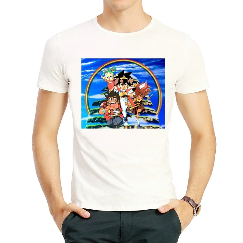 

Футболка Majin Eiyuuden Wataru, мужские топы белого цвета с коротким рукавом и принтом Wataru, футболки, Классическая аниме одежда унисекс