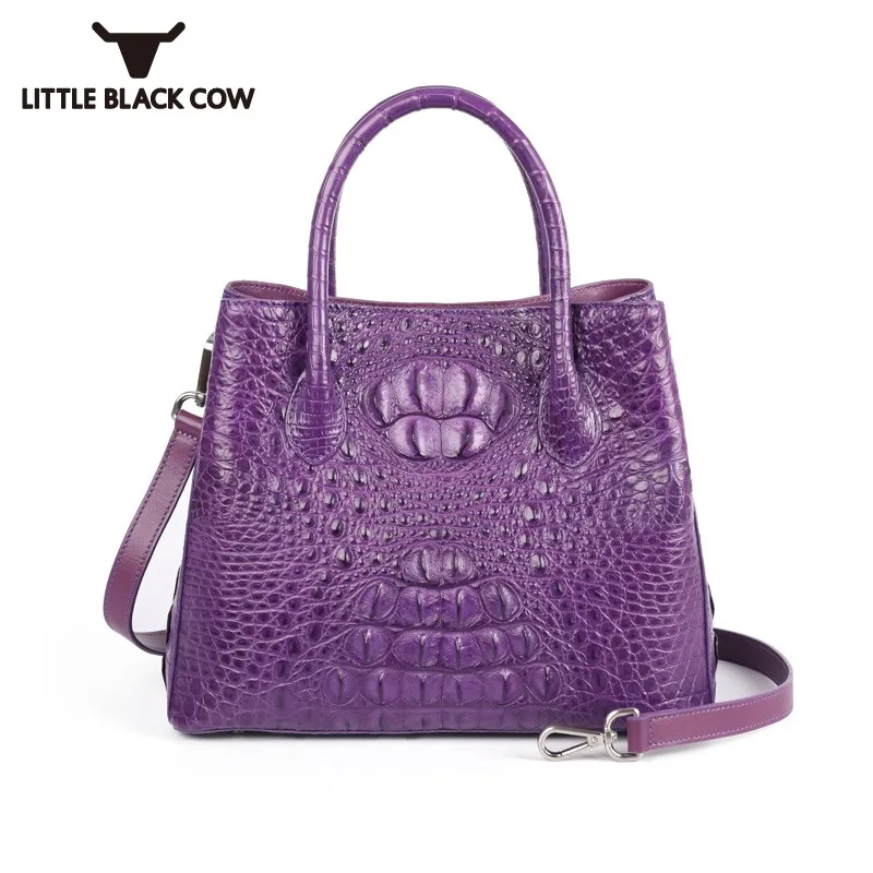 Роскошные женские крокодиловая кожа из натуральной кожи Элегантные вечерние