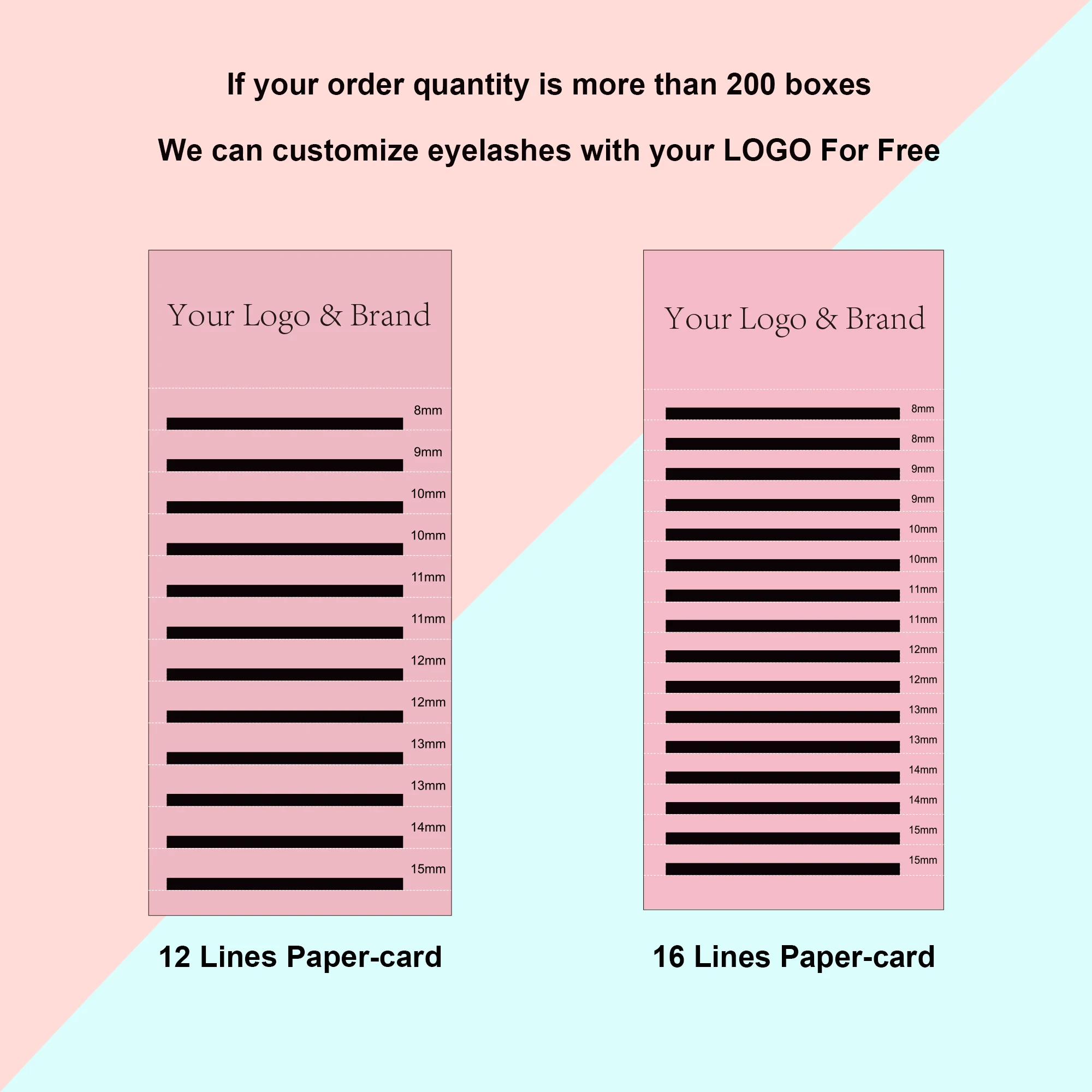 7-15 мм индивидуальные норковые шелковые ресницы для наращивания смешанные глаз