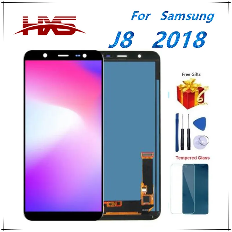 H.X.S для samsung Galaxy J8 2018 ЖК-дисплей с сенсорным экраном дигитайзер | Мобильные
