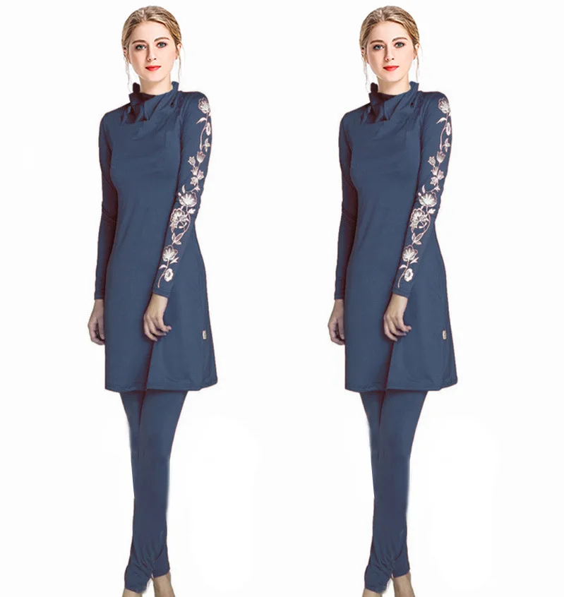 Большой Размеры Исламский купальник Для женщин мусульманский купальный костюм