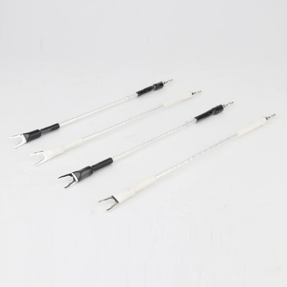 

4pcs Hi-End audio Odin Silver Plated Jumper wire hifi speaker Jumper speaker cable