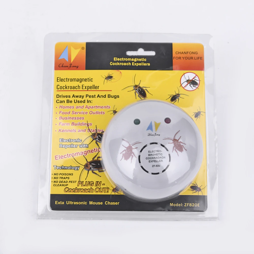 

Professional Ultrasonic Cockroach Killer Repellent Electronic Pest Repellent Cockroach Expeller For Bedroom Living Room Office
