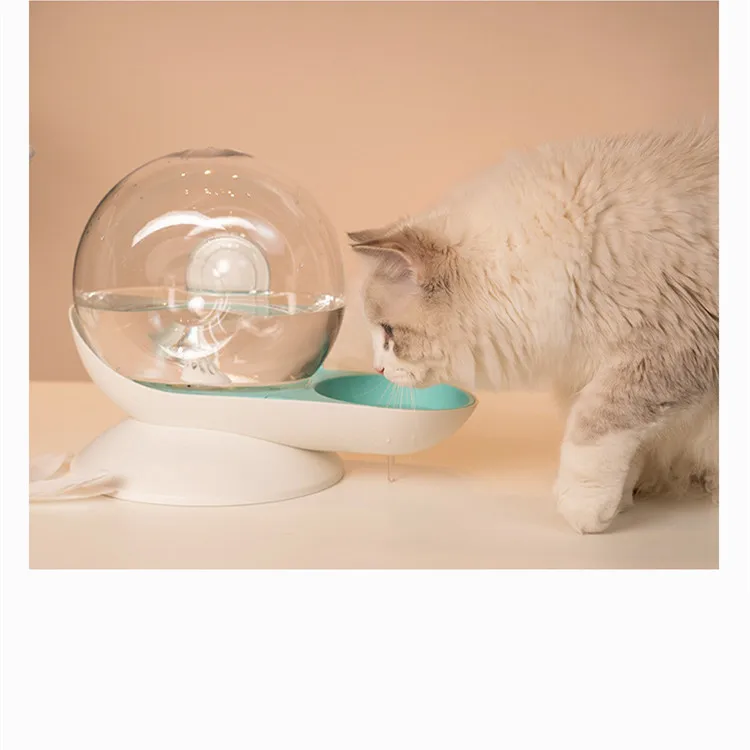 

Pets Water Dispenser Plastic No Electricity Cats and Dogs Bubble Snails Automatic Cat Water Bowl Pets Water Dispenser