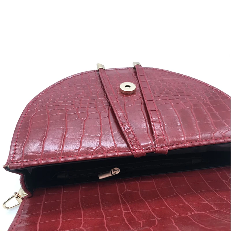 

Women's Designer Luxury Handbag 2021 Fashion New High quality PU Leather Women Handbags Crocodile pattern Shoulder Messenger Bag