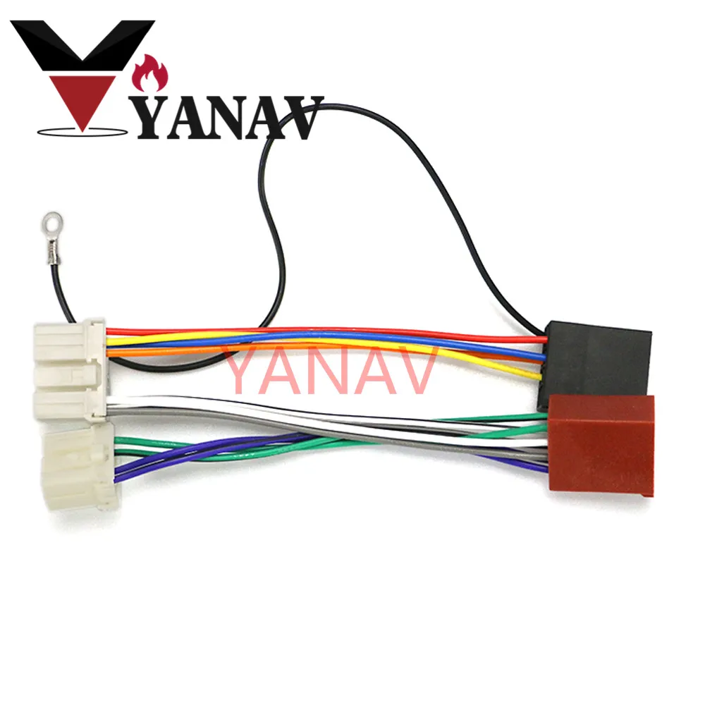 

12-116 ISO Radio Adapter for MAZDA 1987-2001 (select models) Wiring Harness Connector Lead Loom Cable Plug