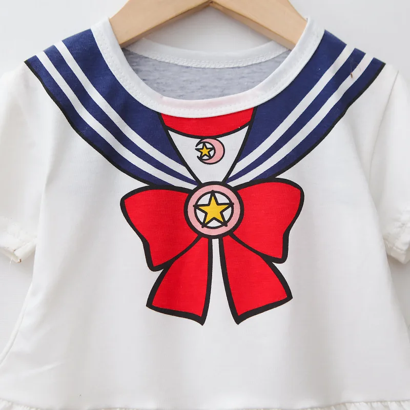 

New Summer Baby Girls Cotton Clothes Children Fashion Sports Dress Toddler Casual Costume Infant Clothing Kids Cute Tracksuits