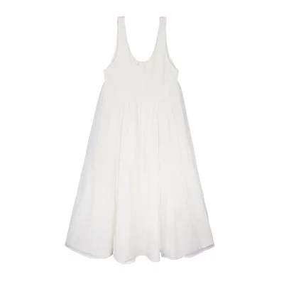 

Spring Autumn Original Design Women All-match Patchwork Black White Sleeveless Vest Dresses