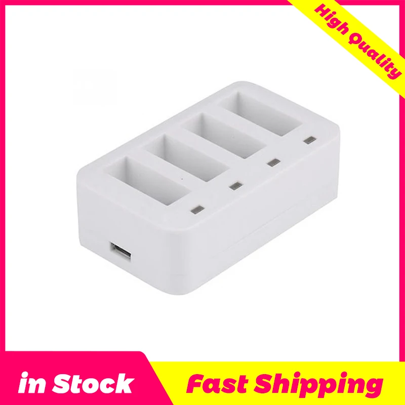 Зарядное устройство USB 4 в 1, зарядный концентратор для нескольких аккумуляторов для DJI Tello Mini Drone, 1100 мАч, интеллектуальная Полетная батарея