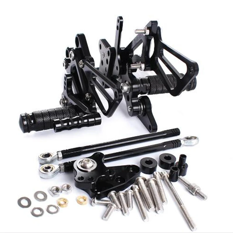 

CNC aluminum alloy motorcycle modified lift pedal assembly for Honda CBR 600RR(ABS) 2009-2015 Rearset Foot Pegs