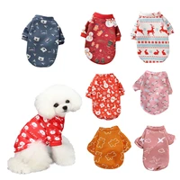 pet clothes christmas dog clothes spring and autumn dog winter sweater pet cat clothes puppy clothes dog clothes for small dogs