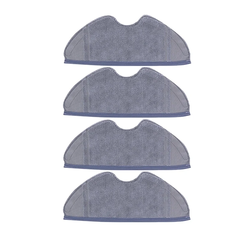 4 pcs mop cloth Робот пылесос, швабры ткань для 360 S7 Роботизированный пылесос запасные части Аксессуары Замена Чистящая вставка из ткани для швабры - Цвет: 4 pcs mop cloth