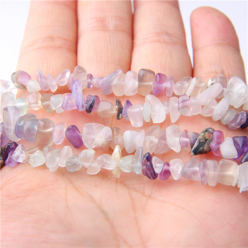Натуральный Аметист синий фиолетовый розовый зеленый желтый камень бусины