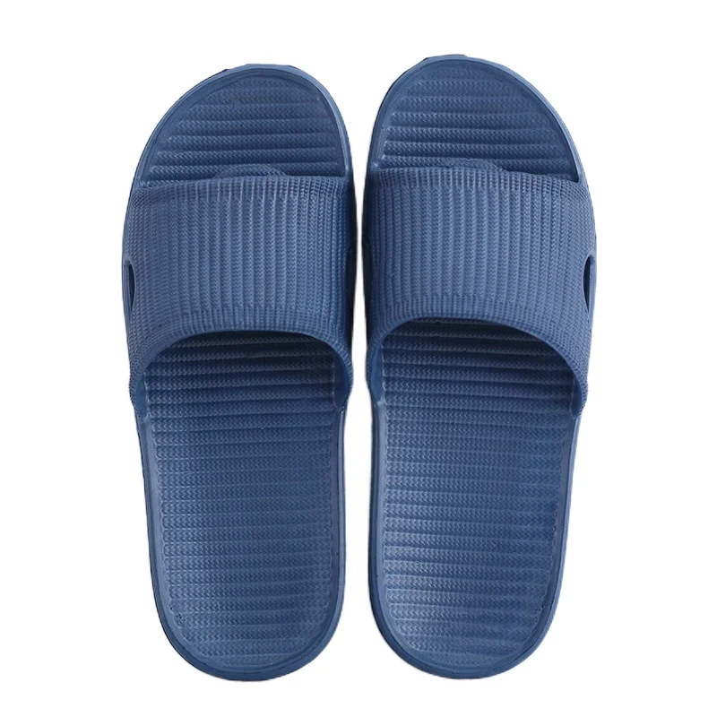 2021Men Indoor Home Slippers Summer Non-Slip Light Hotel Shoes Couple Soft Bottom Sandals Slippers Men's Flat Shoes Flip Flops