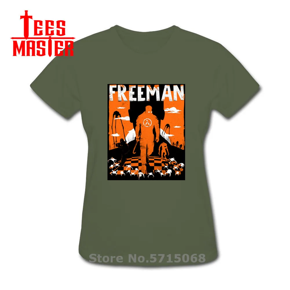 Новая футболка Half life woman 2 hombre Funny Gordon Футболка &quotФримен&quot 3 fit logo Tees | Женская