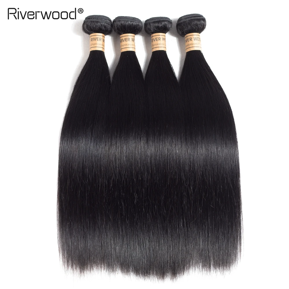 Бразильские прямые волосы пряди Пряди человеческих волос для наращивания