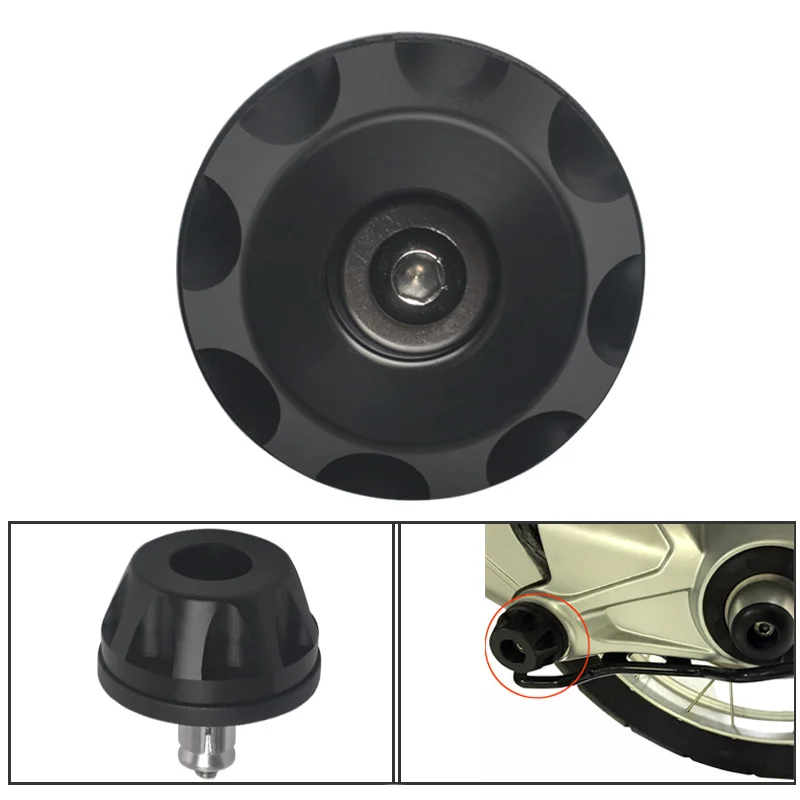 

Motorcycle rear wheel axle anti-drop pad rear axle antidrop rubber fits for BMW R1200GS LC 2013-2017/ LC Adventure 2014-2017