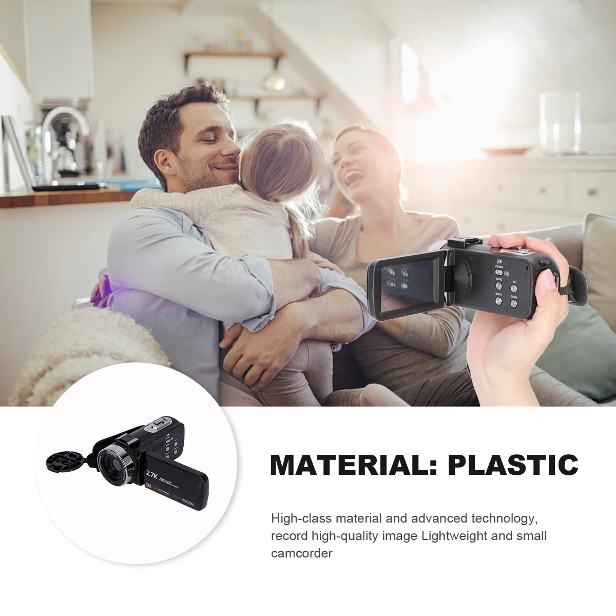 Цифровая ручная камера видеокамера Kimire записывающее устройство 1080P 30 MP 16X мощный