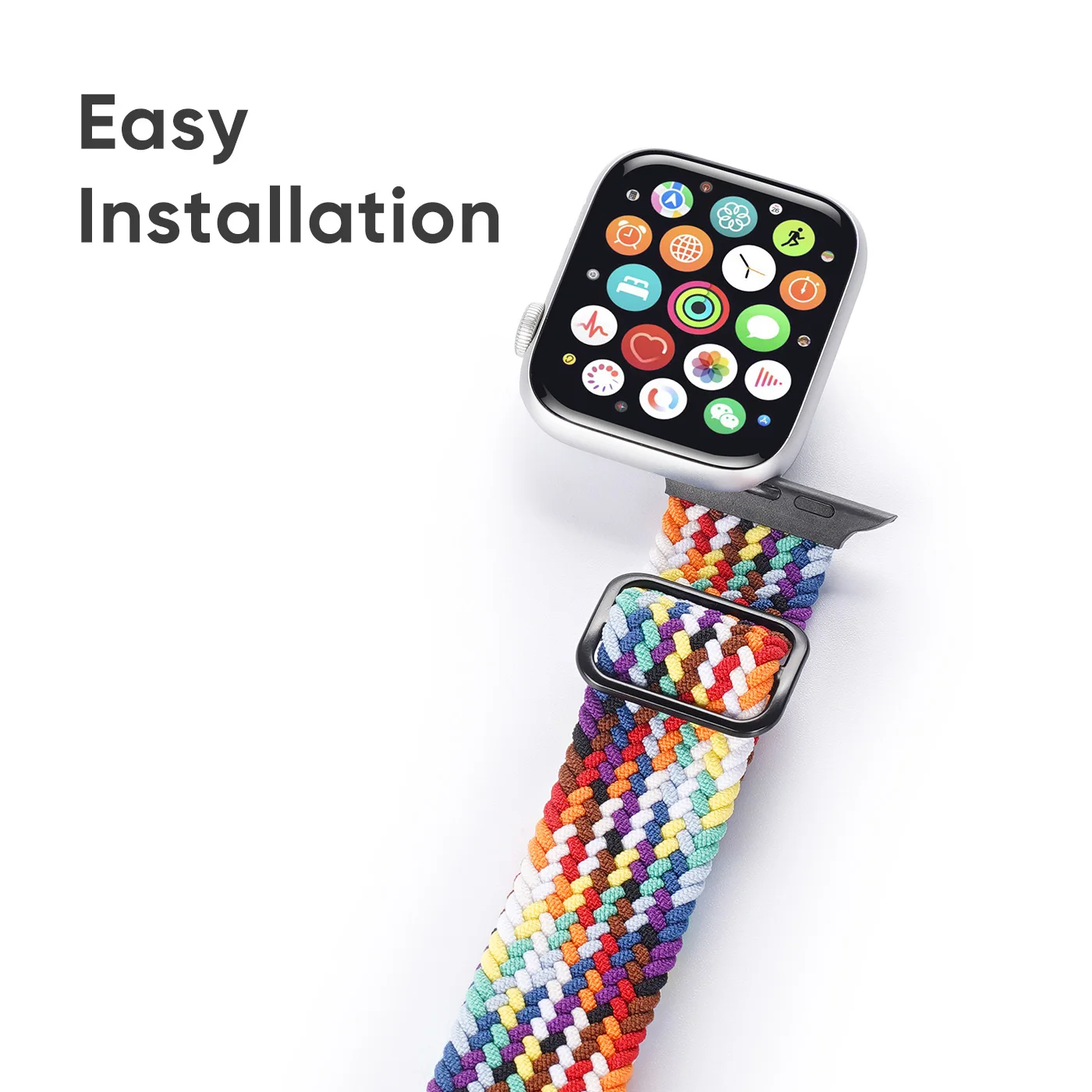 

DUX DUCIS For Apple Watch Series 7/6/5/4/3/2/1 Strap(Mixture Version) Extreme Comfortable Wrist Strap Fashion Sports Nylon Strap