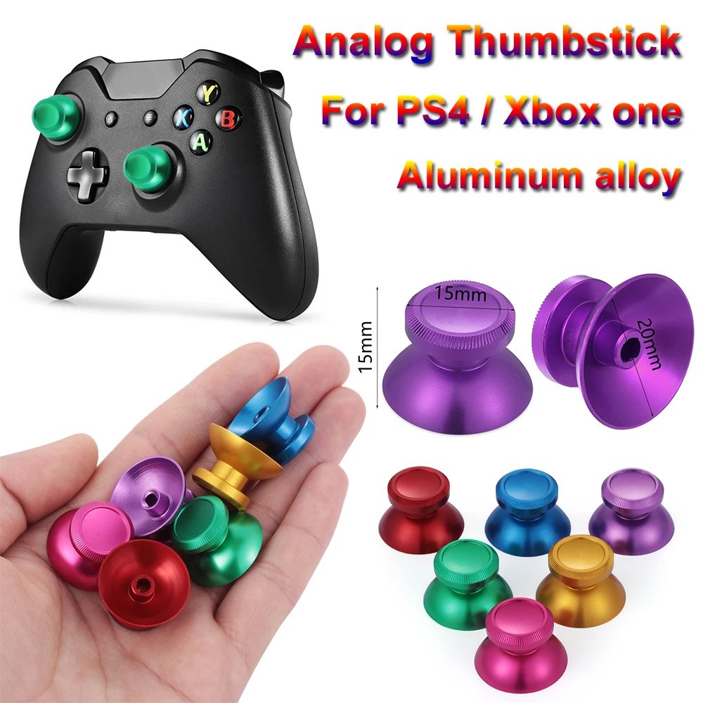 Металлическая аналоговая ручка колпачок для Sony playstation Dualshock 4 PS4 Slim Pro XBOX ONE геймпад