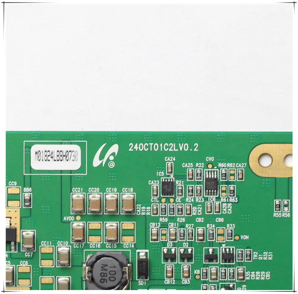 Tcon плата 240CT01C2LV0.2 логическая тестовая TV оригинальная печатная плата|Печатные