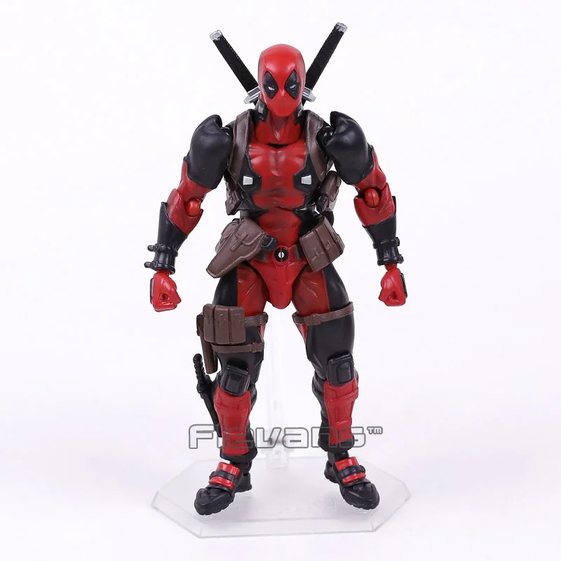 SCI FI для тинейджеров Revoltech фильма Дэдпул Рубашки ПВХ Фигурки Коллекционная модель