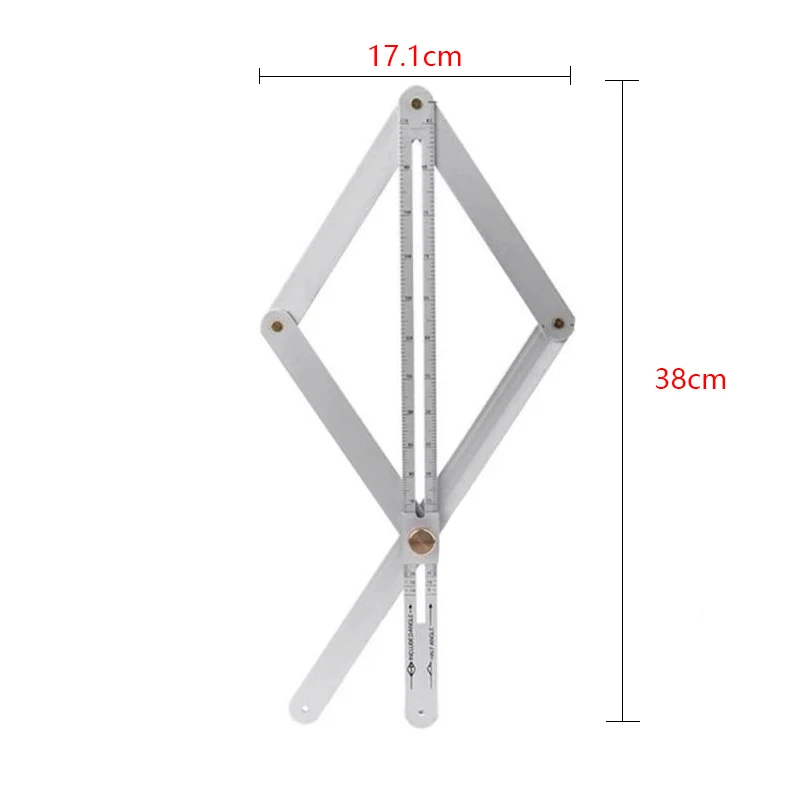 Мульти под углом Рыбная ловля Finder Нержавеющая сталь потолочный инструмент