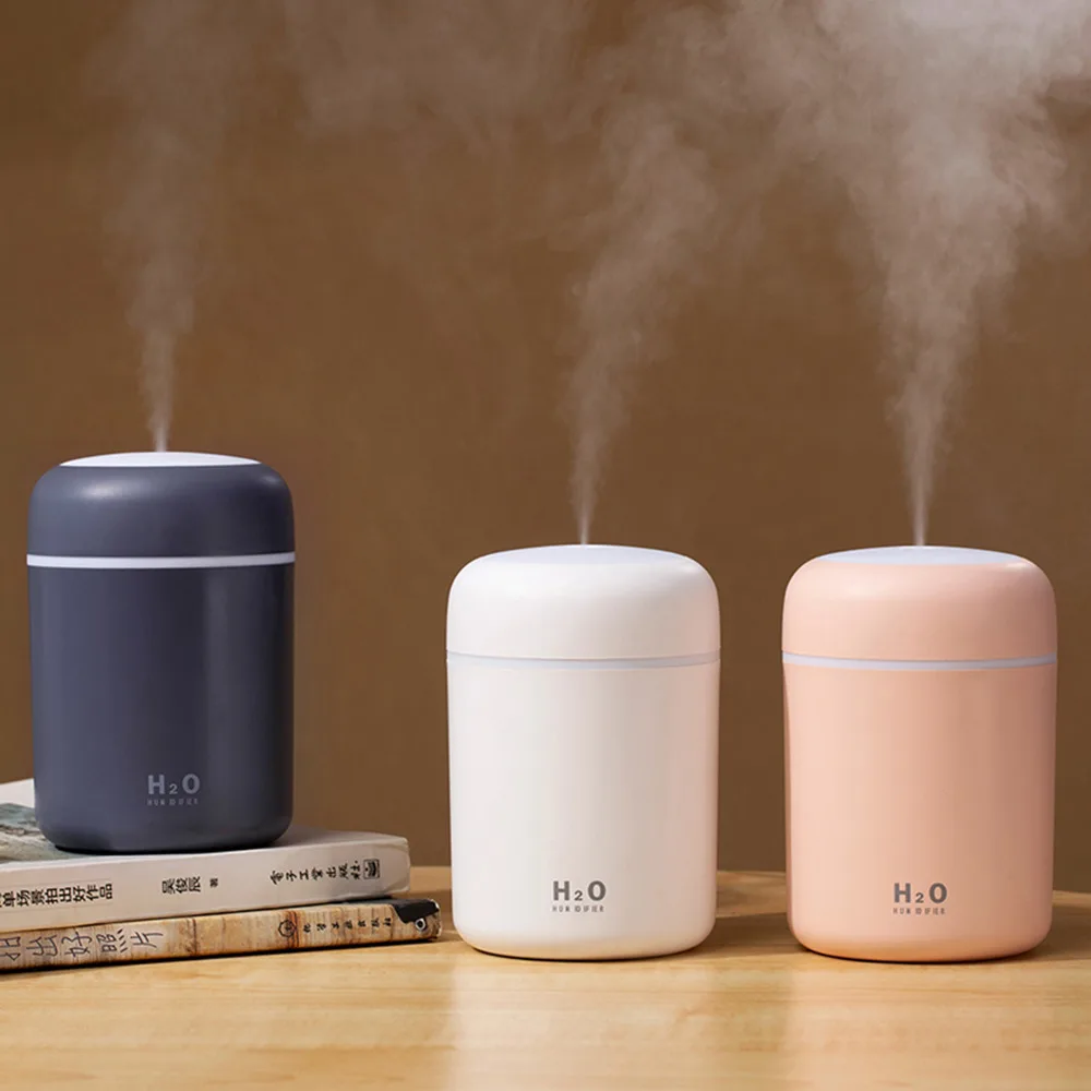 

Air Humidifier Connect USB Household Essential Oils Diffuser Humidifier Car LED Mist Maker With Night Light for Parent Friends