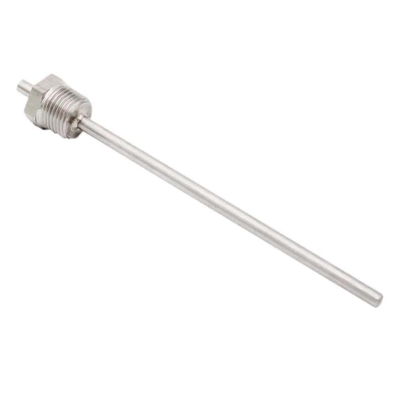 Зонд 1/2 дюйма NPT Thermowell 6 дюймов 1/4 O.D. x 5/32 I.D. Детали для чайника из нержавеющей стали