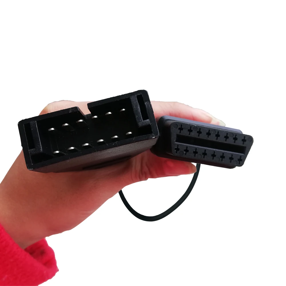 Горячая Распродажа новейший OBDII OBD2 коннектор адаптер для GM 12 Pin to 16Pin Авто Диагностический кабель для GM транспортных средств