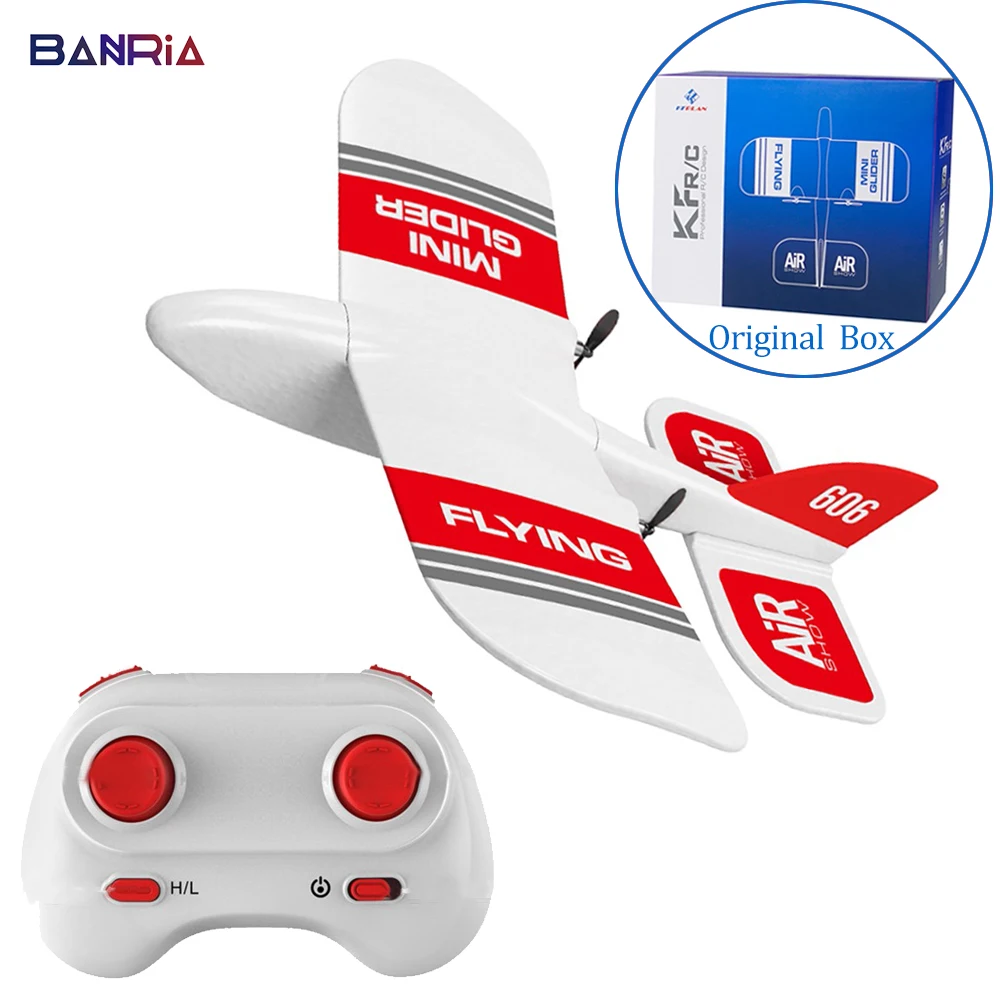 KF606 RC самолет летающий EPP планер из пеноматериала игрушка 15 минут флигт время 2CH