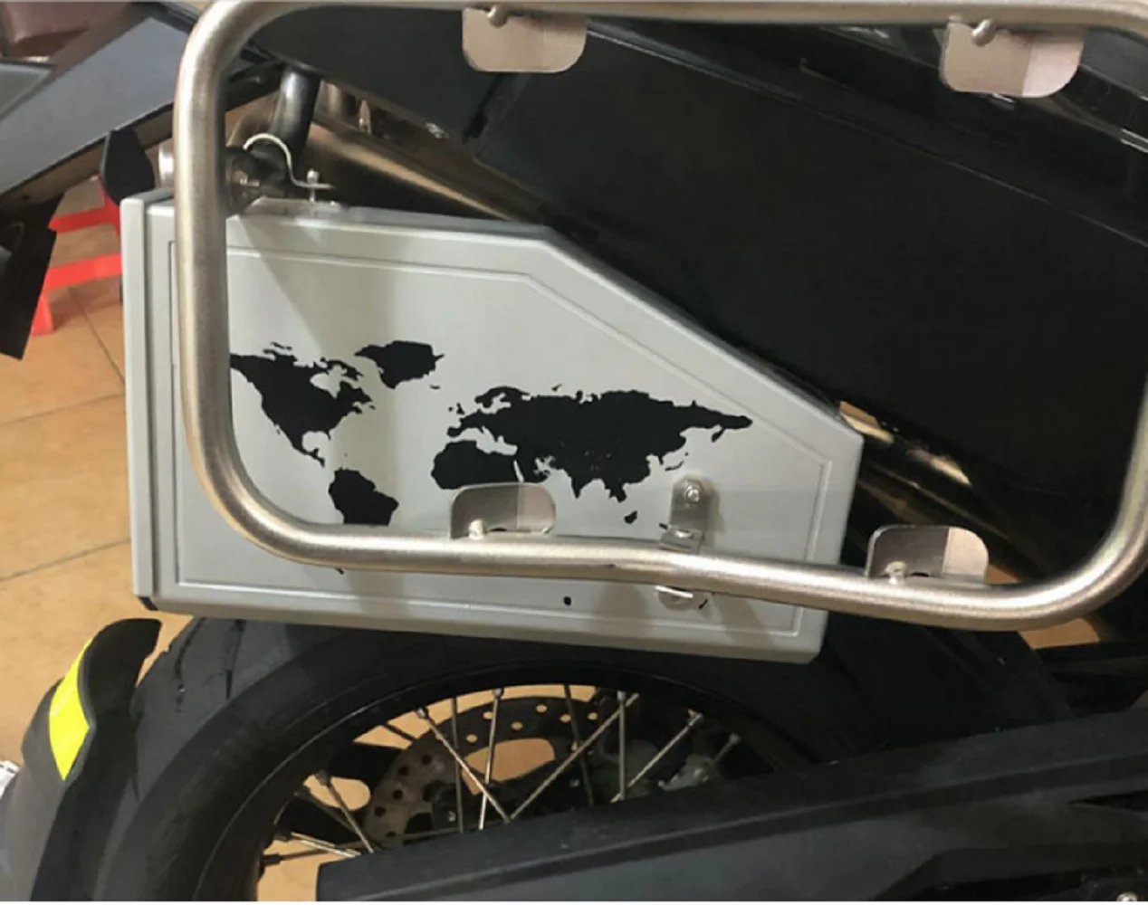 

Tool Box Motorcycle Tool Box Side Box Aluminum Box For F700GS F800GS 2013- Tool Box