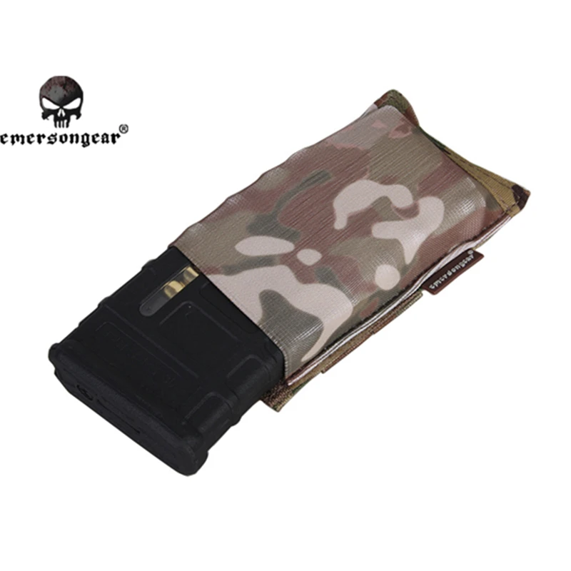 Emersongear Быстрый ничья одиночный M4 подсумок высокая скорость Открытый Топ 5,56 винтовка подсумок