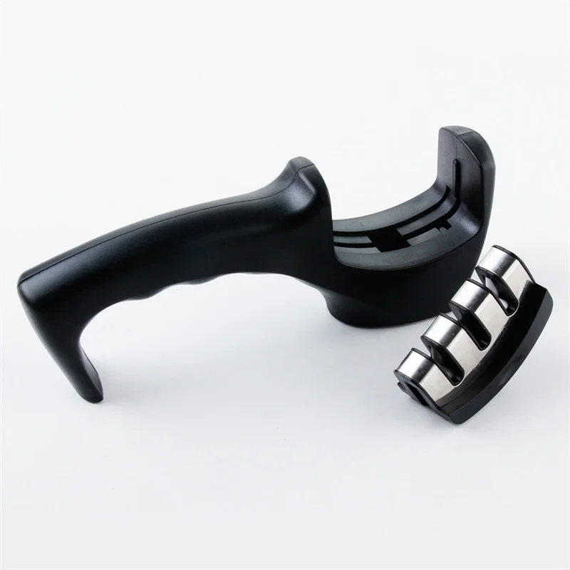 Точилка для ножей 3-ступенчатая точилка кухонных точильный камень