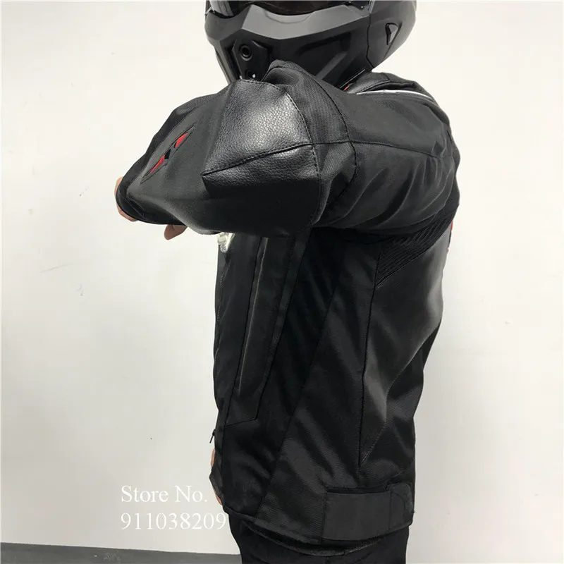 

Men's Motorcycle Jacket Summer Breathable Hump Motorcyclist Knight Riding Protective Gear Suit Removable Windproof Liner