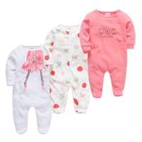 spring newborn infant baby boys jumper girls rompers jumpsuits playsuits onepiece 100cotton long sleeve toddler baby clothing