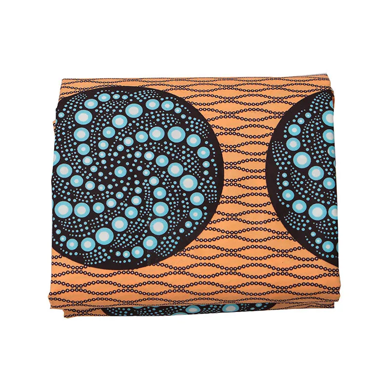 Африканский Анкара батик с принтами ткань реальные воск для шитья Материал 100%