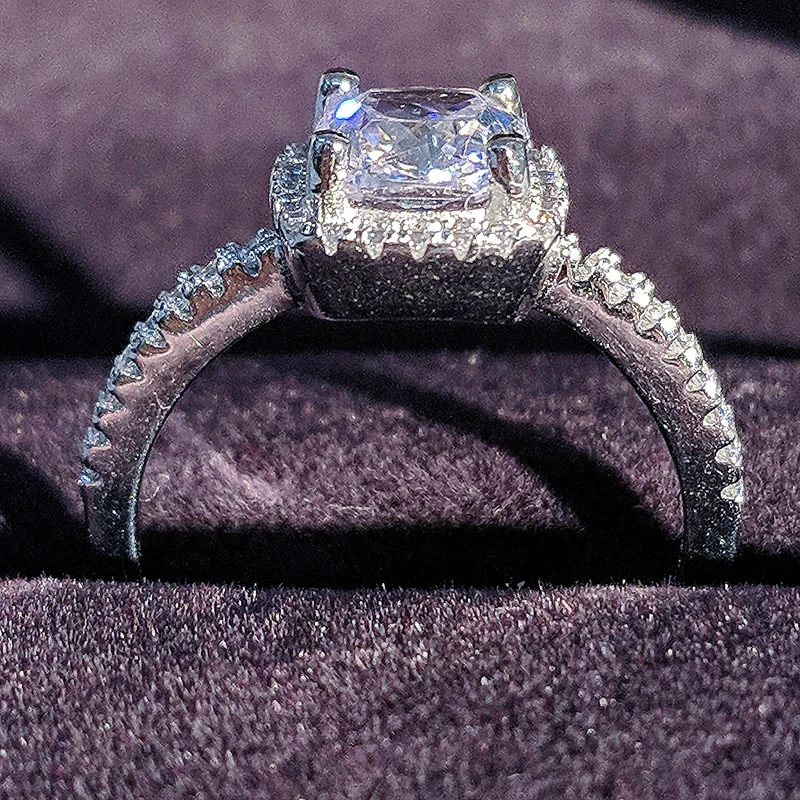 Оригинальный твердый Настоящая дизайнерская 925 Серебряные кольца два цвета для