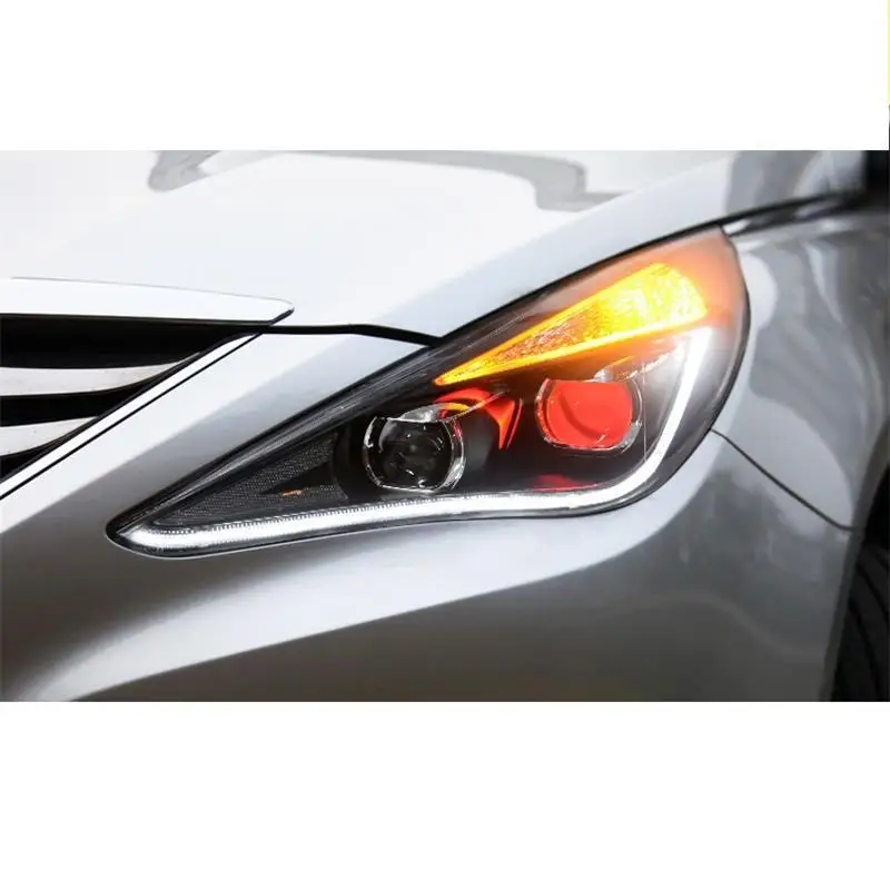 Luces Para авто дневной аксессуар для бега Drl Led Cob лампа фары Задние Автомобильные в