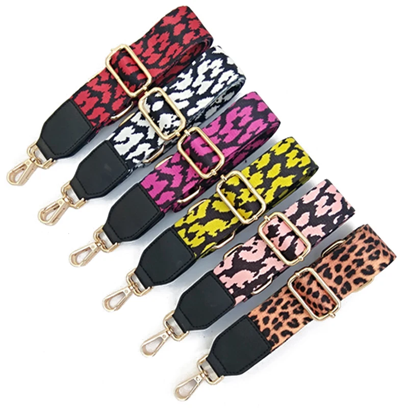 Сумка через плечо с леопардовым принтом широкий ремень сменная сумка аксессуар