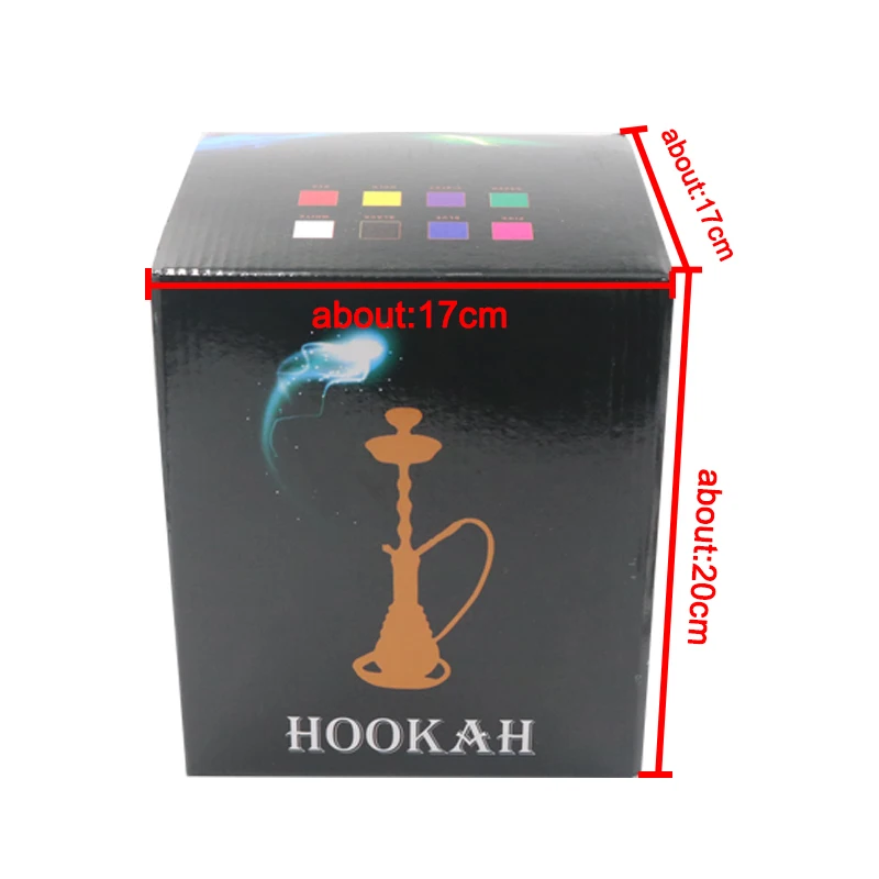 Портативный кальян набор для кальяна с искусственной керамической чашей из