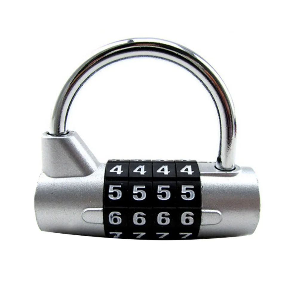 4 набора цифр путешествия Пароль Замок Набор принадлежностей шкаф двери шкафа