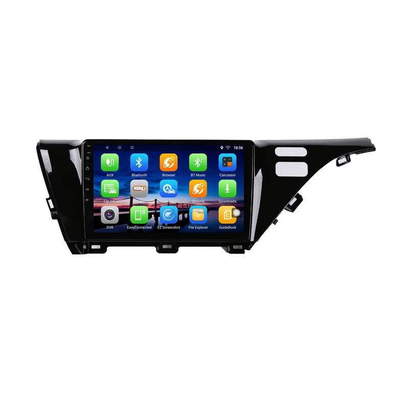 Автомобильный мультимедийный DVD плеер 10 дюймов Android GPS для Toyota Camry 8 XV 70 2017 2018 2019 2020