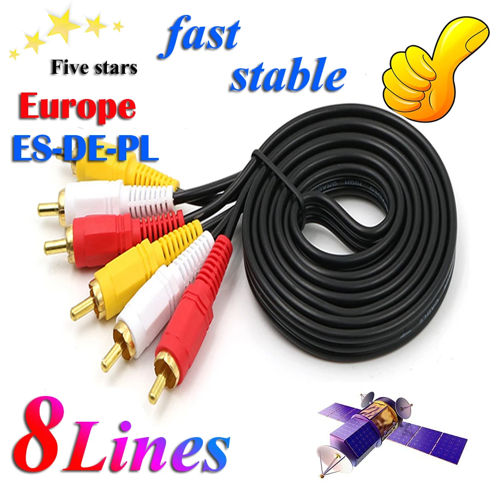 

Clines DVB S2 стабильная Европа v8 Nova v9 8-Lines