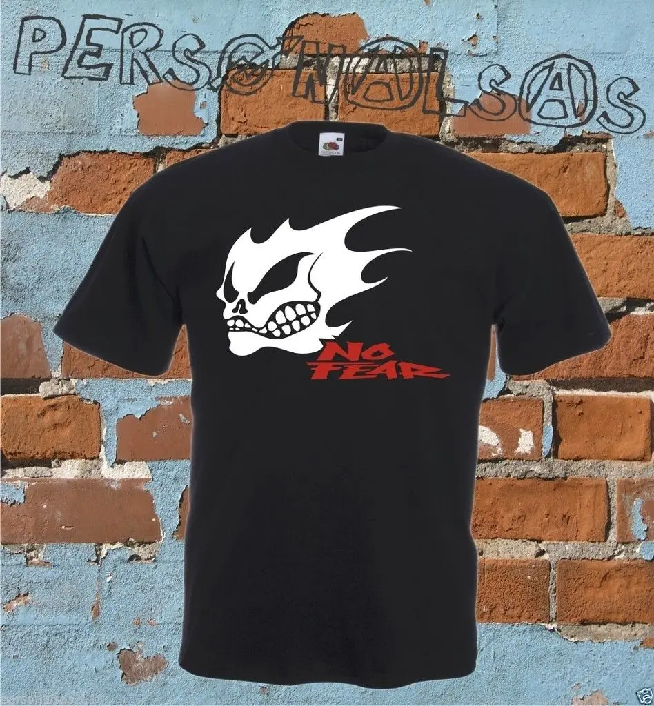 

Hot Sale T-SHIRT NO FEAR Motorrad motorcycle fans Biker Tee Shirt
