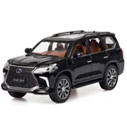 1:24 модель автомобиля из сплава lexus LX570, литая металлическая Игрушечная машина, 6 открывающихся дверей для детей, подарок, бесплатная доставка, A259